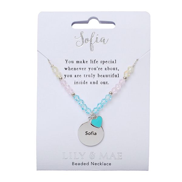 Lily &amp; Mae Beaded Necklace - Sofia