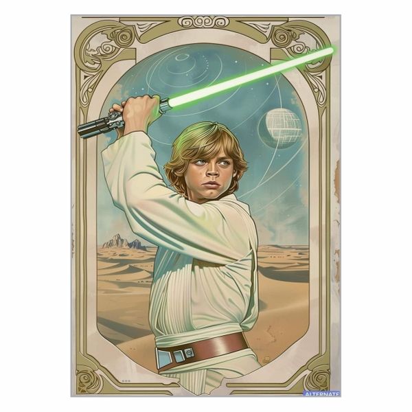 Luke Skywalker Portrait Poster - A1
