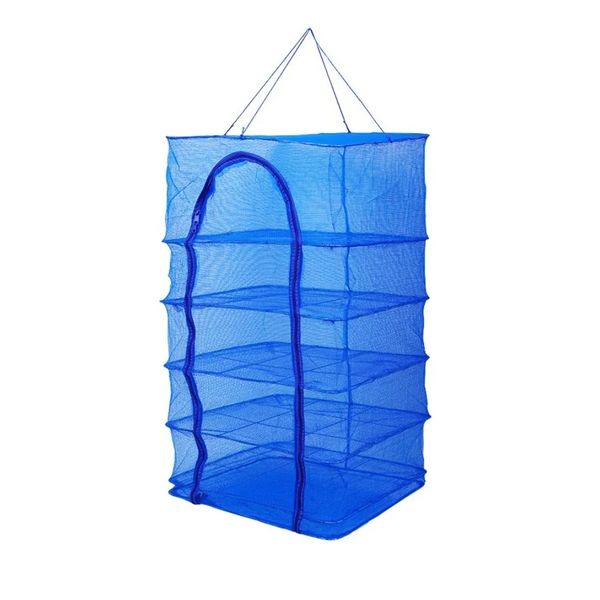 Camping Fishing Vegetable Food Drying Nets 95cm 5 Layer