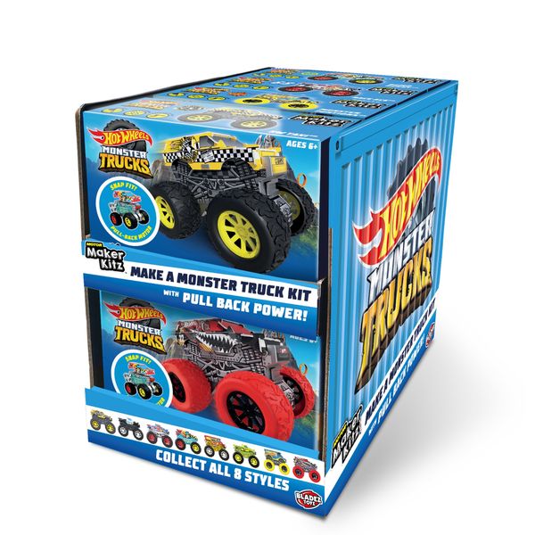 Hot Wheels Mini Maker Kitz Monster Trucks