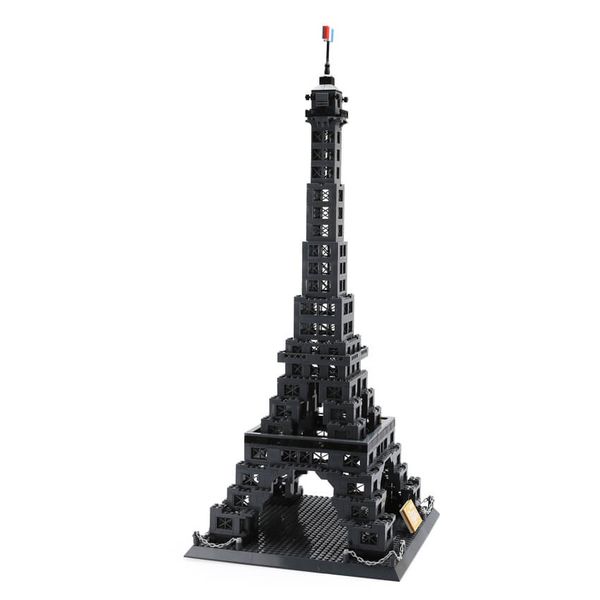 Eiffel Tower of Paris, France - Building Blocks