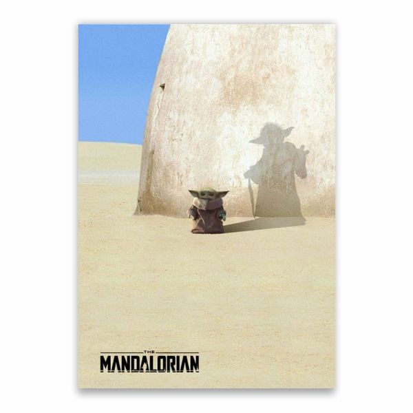 The Mandalorian Baby Yoda Poster - A1