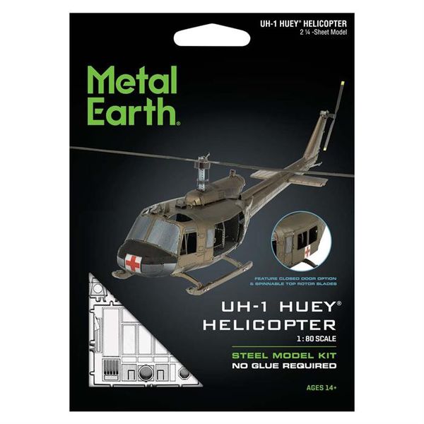 Metal Earth - UH1-Huey Helicopter -ME1003