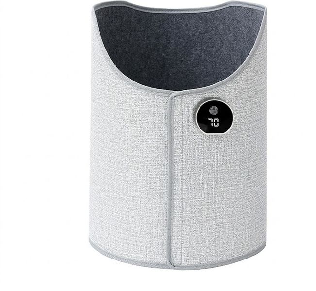 360 Foldable Under Desk Foot &amp; Leg Warmer Heater - Grey