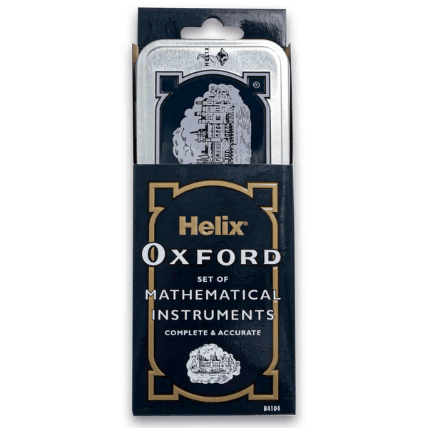 Oxford Set of Mathematical Instruments - 10 Piece