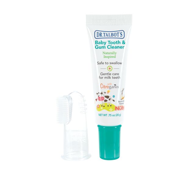 Nuby Baby Toothpaste &amp; Finger Brush - 20gr