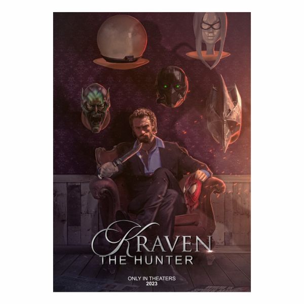 Kraven The Hunter Movie - A1 Poster