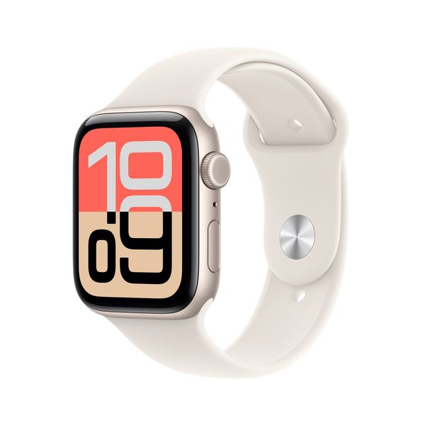 Apple Watch SE 3 44mm GPS + Cellular Aluminium Case with Sport Band - S/M