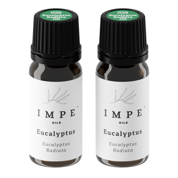 IMPE Oils Eucalyptus Radiata Essential Oil (10ml) 2 pack