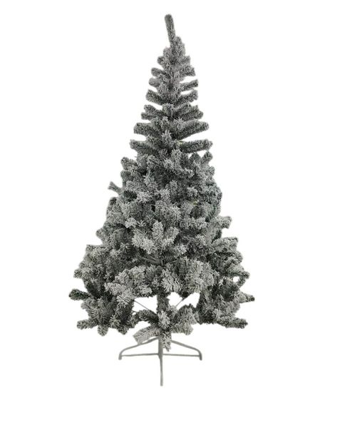 YG-1, 240cm -1100T Standard Leaf Flocked Artificial Christmas Tree.
