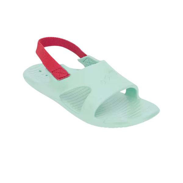 Nabaiji Kids Pool Sandal Slap 100 Basic Mint/Pink