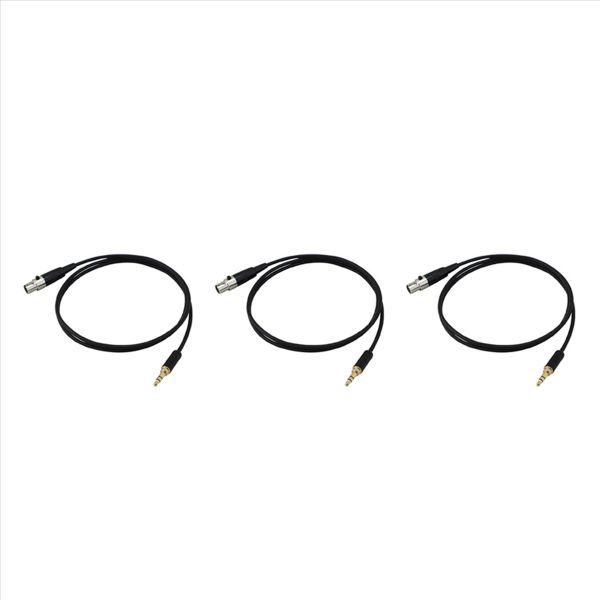 3 5Mm Jack 3Pin Xlr Female Compatible with Bm800 Pc Headphone Amplifier 0 3M