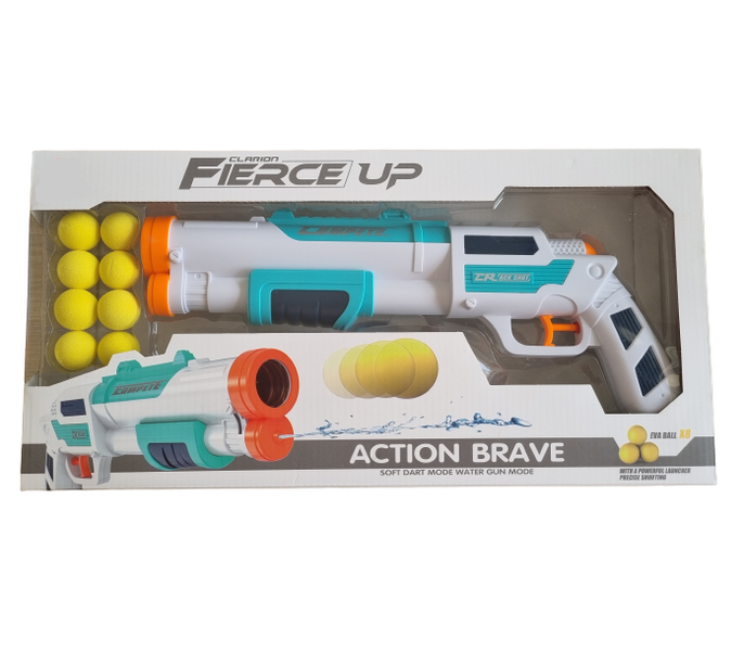 2 in 1 Clarion Fierce Up Action Brave Gun