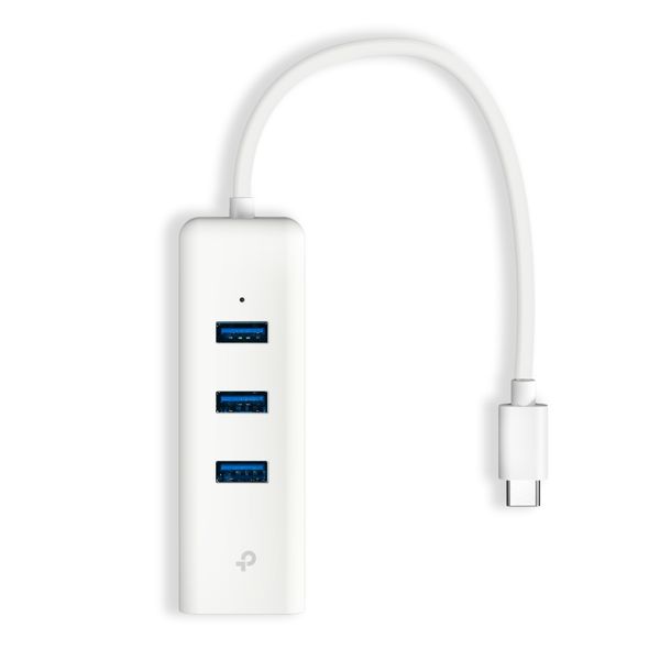 TP-Link UE330C USB Type-C 3-Port Hub &amp; Gigabit Ethernet Adapter