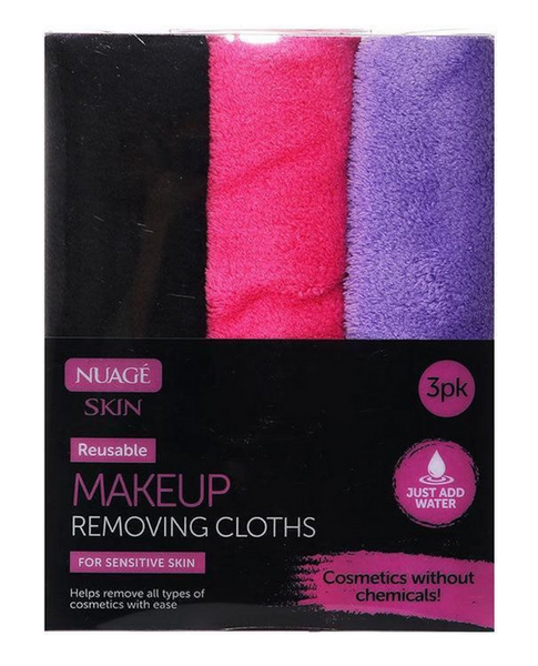 Nuage Skin Make Up Removing Cloths - Pack of 3