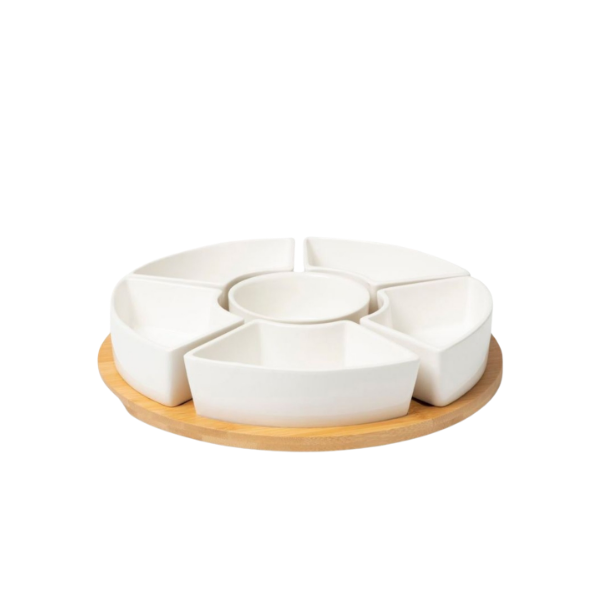 White Porcelain Serving Dish