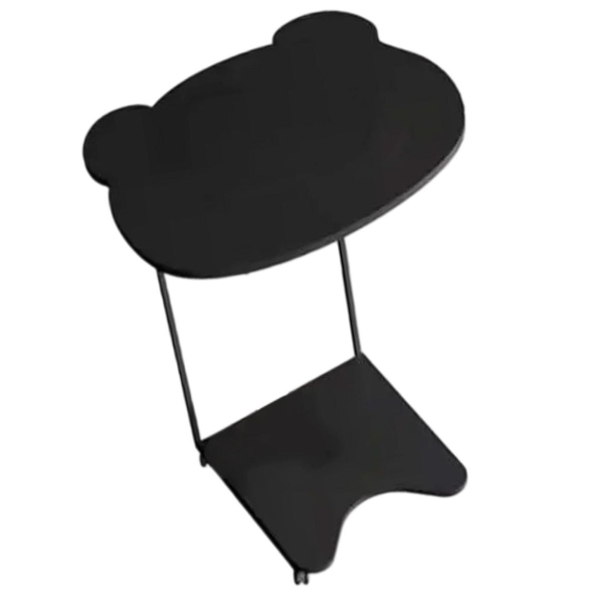 BedSide C Shape Table For Office & Bedroom With Wheel -Bear Shape -FU3002