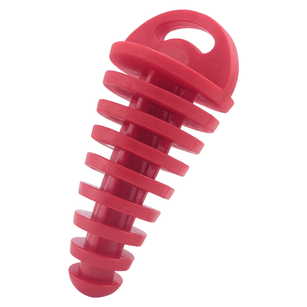 Muffler Pipe Exhaust Silencer Plug for Motorcycle 2 4 Stroke, Red
