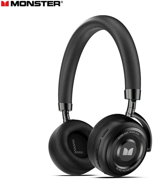 Monster ICON ANC Wireless Headphones - Black