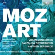 Mozart: Violin Concertos/Salzburg Divertimenti/Haffner Serenade (CD / Box Set)