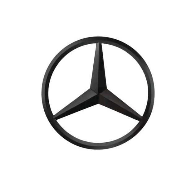 Car Steering Wheel Badge Emblem Sticker Mercedes Benz