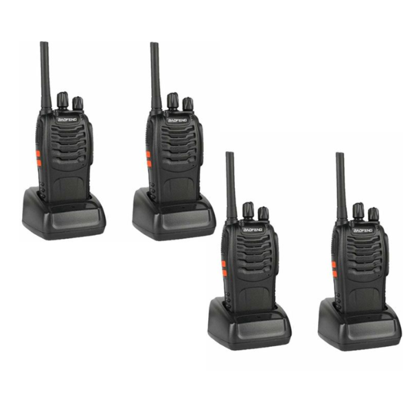 Baofeng BF-888S 16-Channel UHF 400-470MHz Walkie Talkie 2 Way Radio 2 Piece