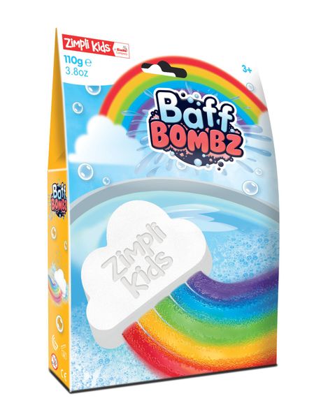 Zimplikids Rainbow Baff Bombz