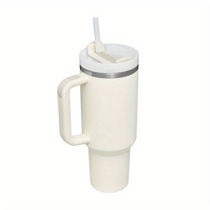 1.2l Tumbler with Handle and Straw Stainless Steel Thermal Vacuum Mug ...