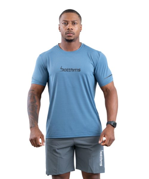 Botthms Pro Blue Sports T-Shirt