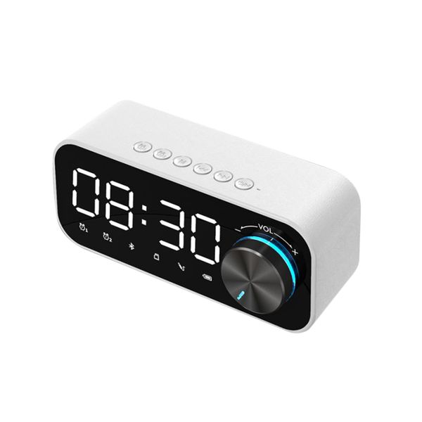 Digital Radio Alarm Clock Bluetooth Speaker for Desktop