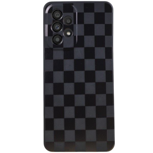 Checkered Print Design Phone Cover Compatible With Samsung Galaxy A33