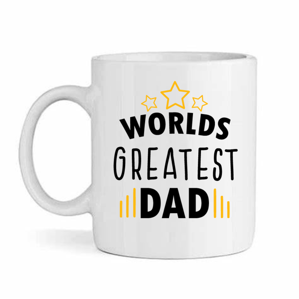 Greatest Dad - Father's Day - Valentines - Birthday - Christmas Pack Mug