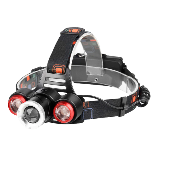 3 LED Zoomable Rechargeable Headlamp