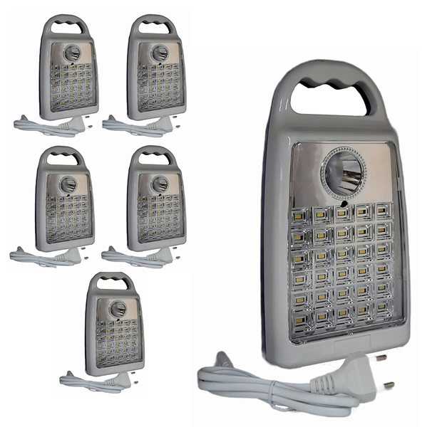 Rechargeable Emergency Light Pack of 6