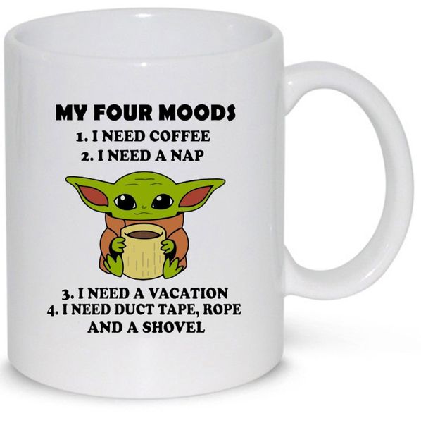 My four moods- Father's day - Christmas - Valentines Mug