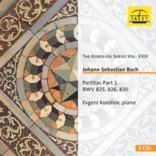 Johann Sebastian Bach: Partitas Part 1, BWV825, 826, 830 (CD / Album (Jewel Case))