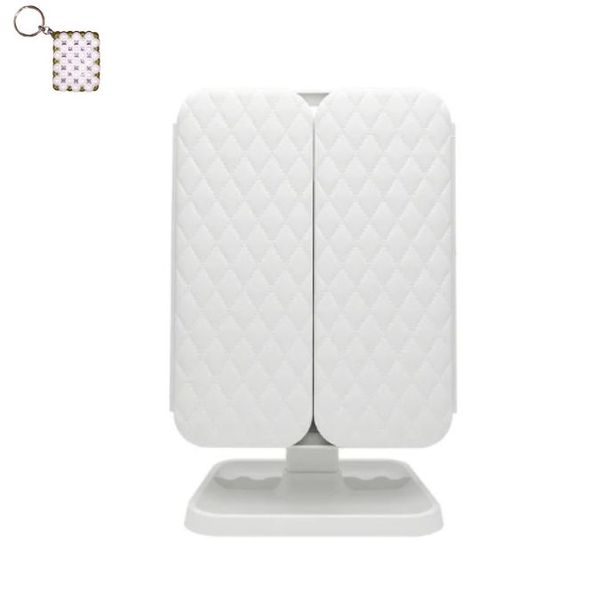 Wolulu AS-51021 Rechargeable Makeup Mirror And A Keyholder