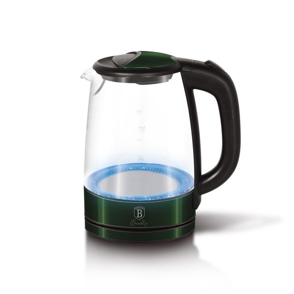 Berlinger Haus 1.7 Litre Electric Glass Kettle - Emerald Edition