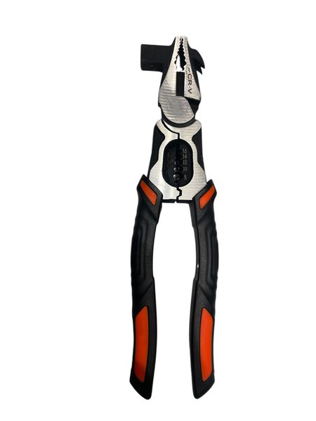 Wow Tools 8-in-1 Multi-functional Heavy Duty Pliers &amp; Wire Stripper CR-V