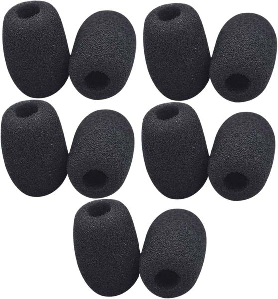 Lightweight Lapel Windscreen Microphone Covers Noise Reduction For Speech
