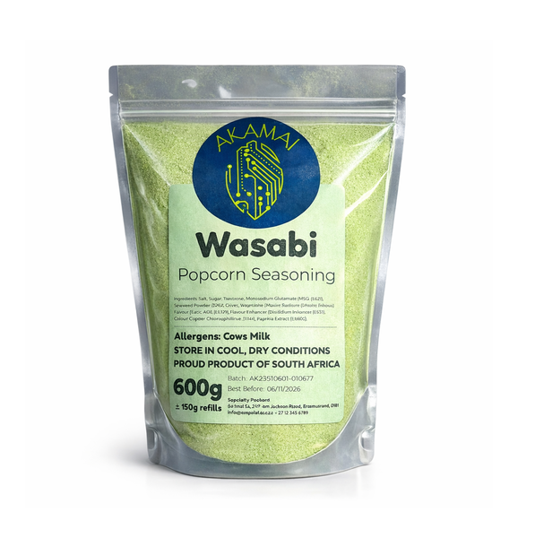 Gourmet Popcorn Seasoning - Japanese Wasabi Flavour - 600g