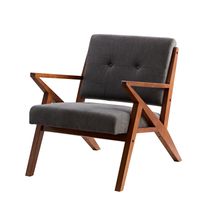 Kayden Chair - Mid-Century Style Hardwood Armchair