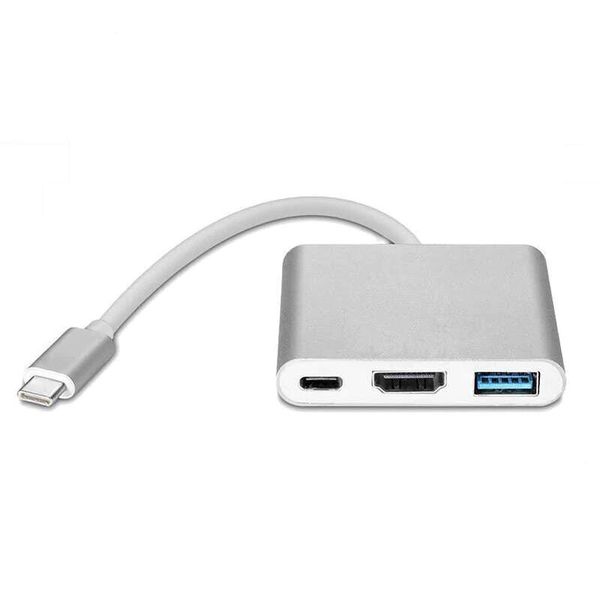 4K Ultra HD USB Type C to HDMI Multi-Port Adapter Q-308