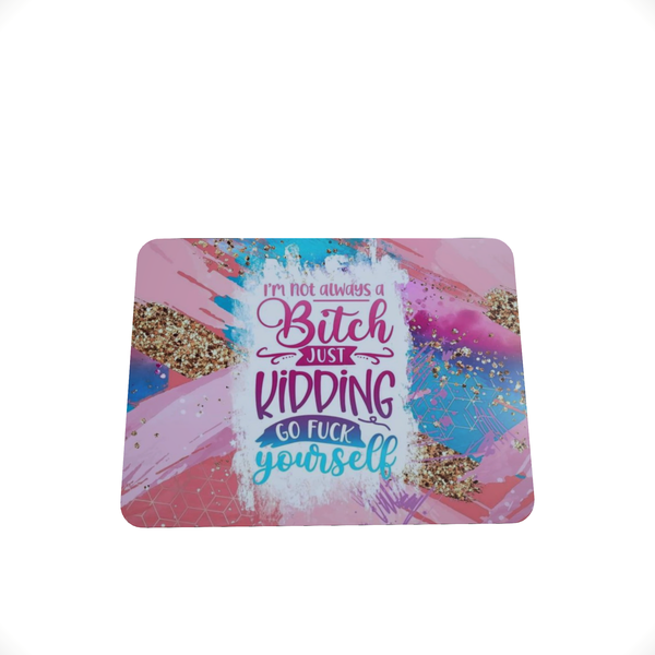 Humour Pink - Mouse pad