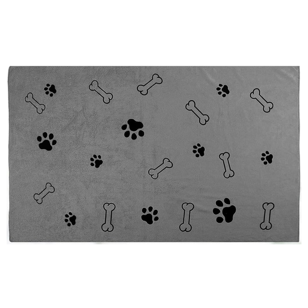 2 Piece Of Microfiber Drying Bath Towel For Dog/ Cat/ Pet Quick Drying