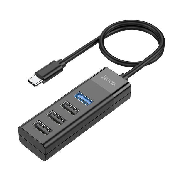 Type C to Usb Hub (4 Usb Port) Hoco Hb25