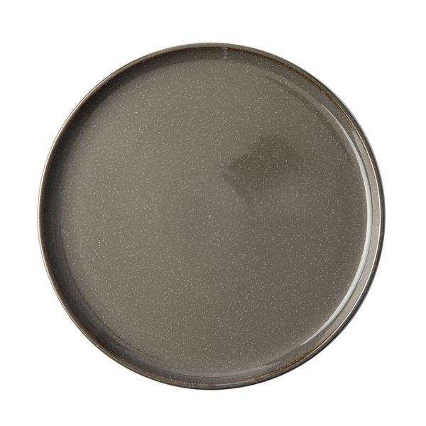 OMADA Flat Stackable Grey Side Plate