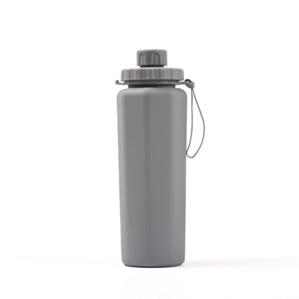 Foldable silicone water bottle - Portable sports bottle