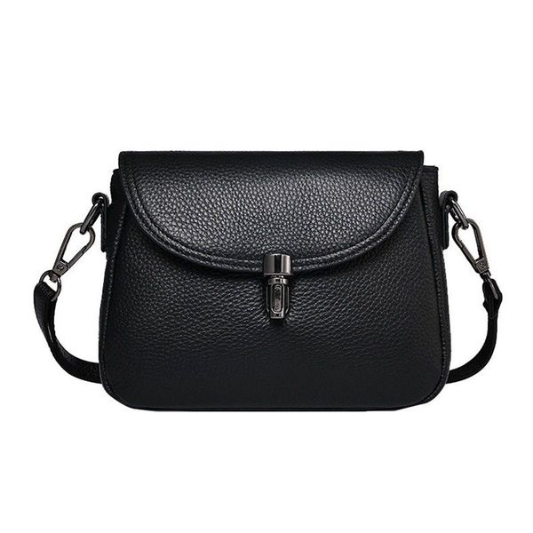 Fashionable And Simple Sewing Element Ladies Horizontal Shoulder Bag