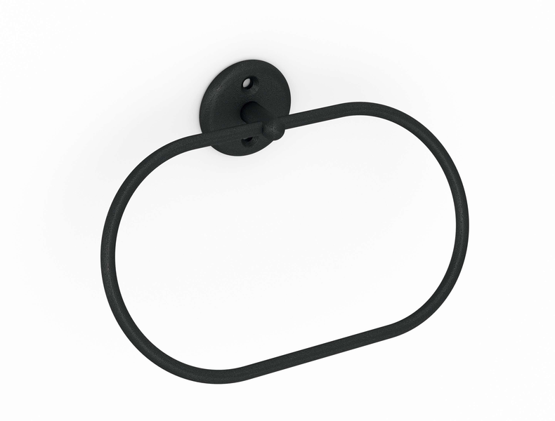 Steelcraft - Classic Towel Ring - Matt Black